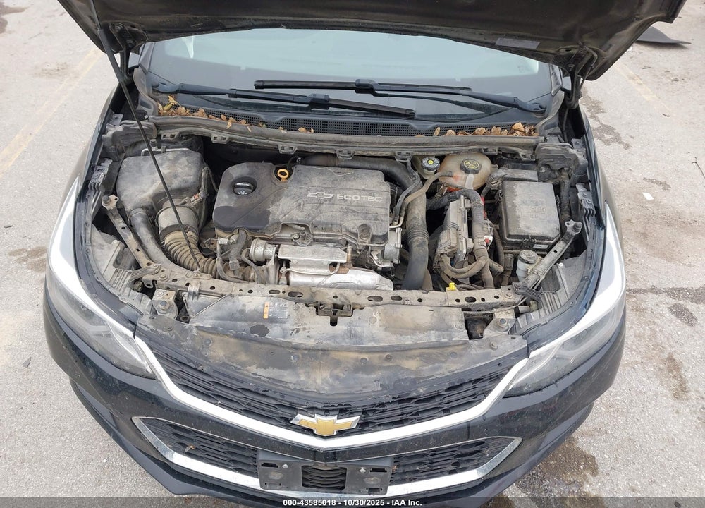 2017 CHEVROLET CRUZE LT AUTO VIN: 3G1BE6SMXHS541289