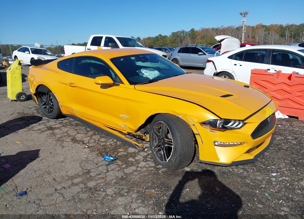 2022 FORD MUSTANG ECOBOOST FASTBACK VIN: 1FA6P8TH5N5132015