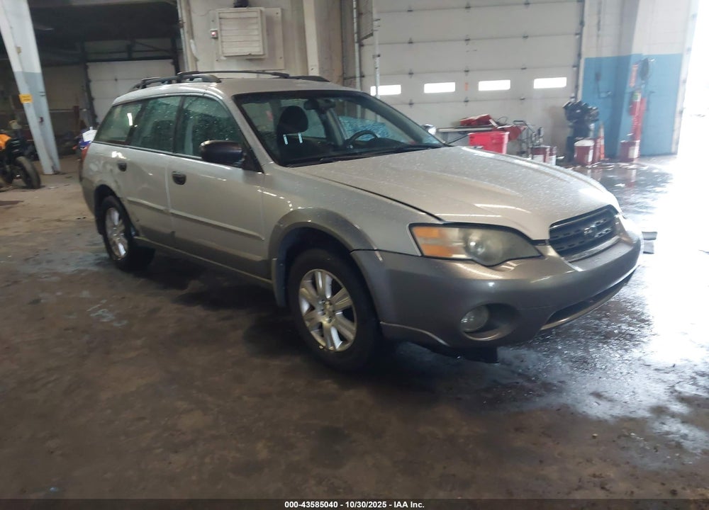 2005 SUBARU OUTBACK 2.5I VIN: 4S4BP61C557358091