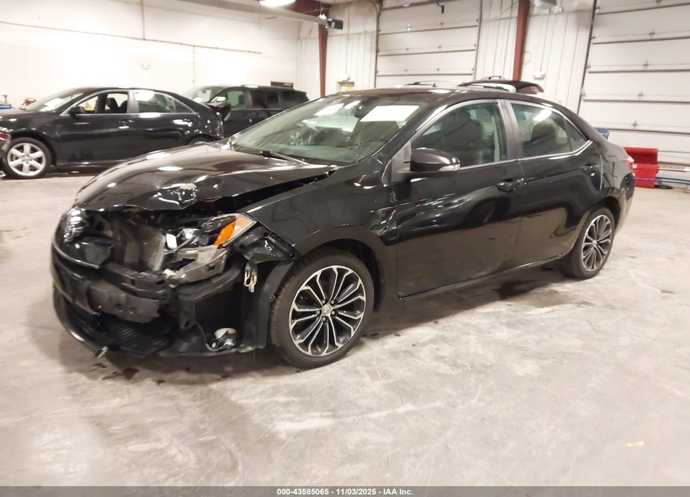 2015 TOYOTA COROLLA S PLUS VIN: 2T1BURHE8FC264325