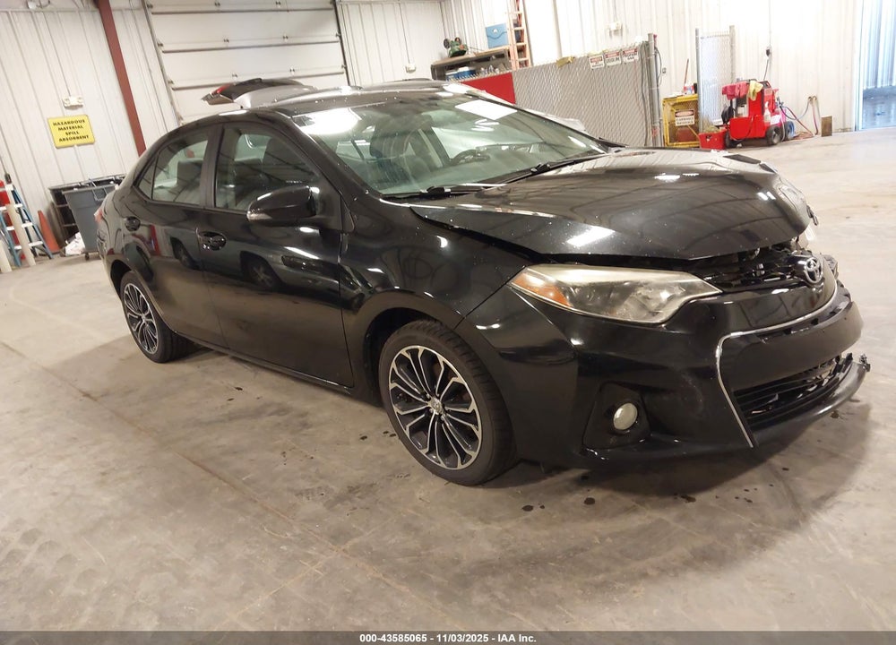2015 TOYOTA COROLLA S PLUS VIN: 2T1BURHE8FC264325
