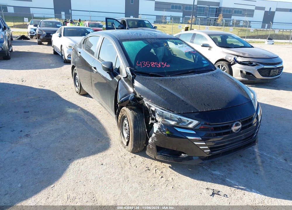 2025 NISSAN VERSA 1.6 S+ VIN: 3N1CN8DV7SL819440