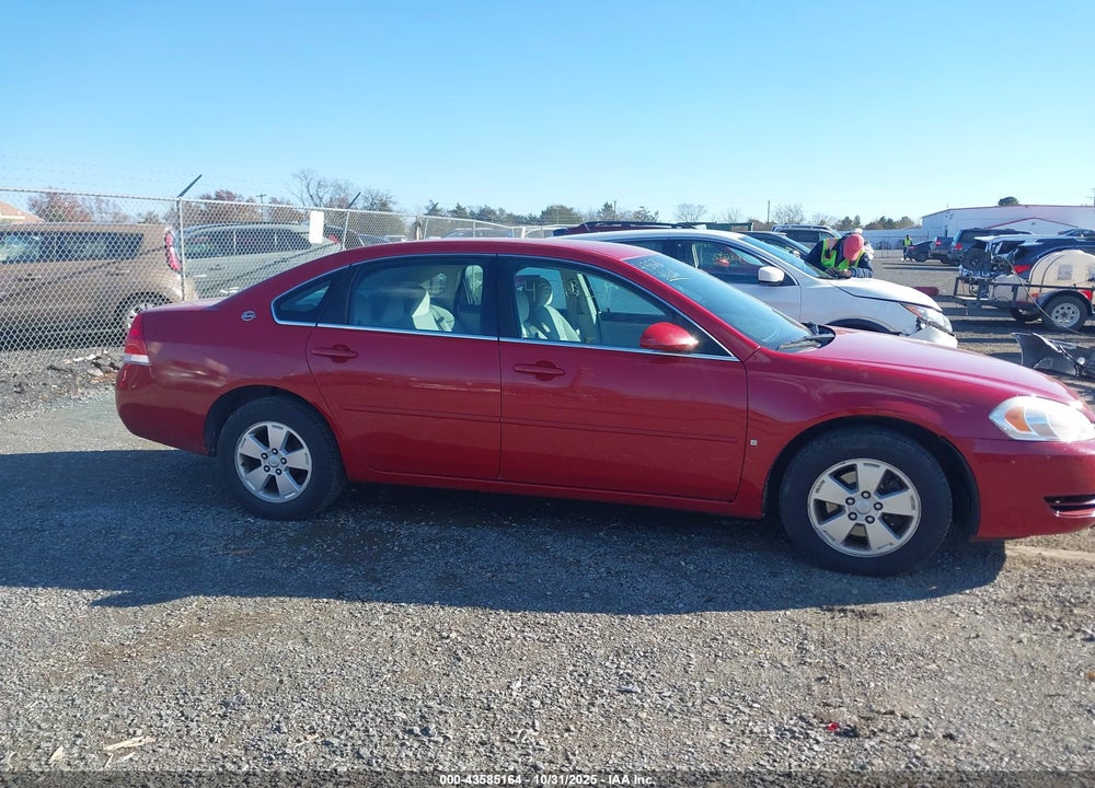 2008 CHEVROLET IMPALA VIN: 2G1WT58N289144688