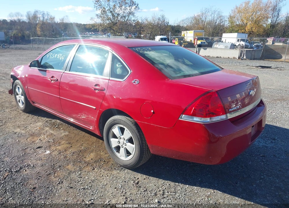 2008 CHEVROLET IMPALA VIN: 2G1WT58N289144688