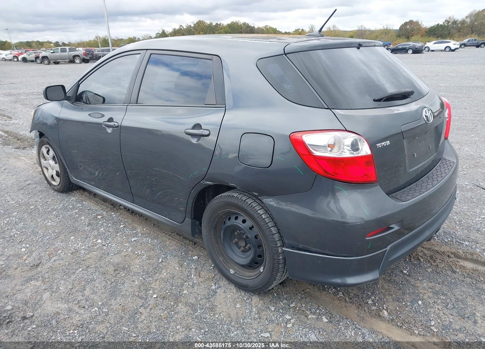 2009 TOYOTA MATRIX VIN: 2T1KE40E09C018305