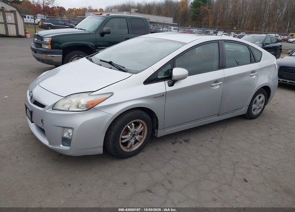 2011 TOYOTA PRIUS THREE VIN: JTDKN3DU9B1367257