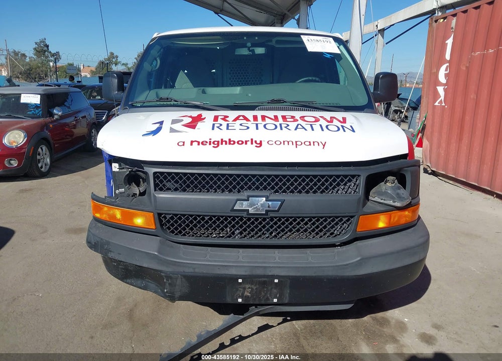 2012 CHEVROLET EXPRESS 3500 WORK VAN VIN: 1GCZGUBGXC1153438