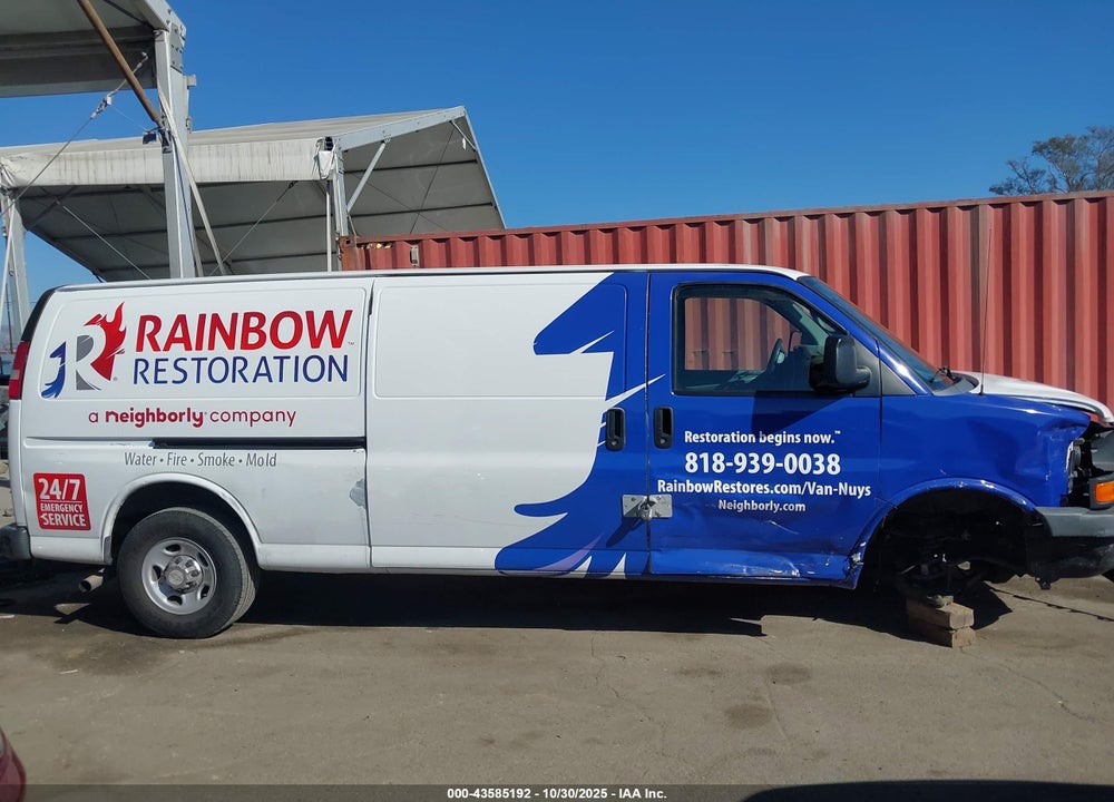2012 CHEVROLET EXPRESS 3500 WORK VAN VIN: 1GCZGUBGXC1153438