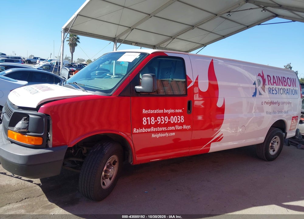 2012 CHEVROLET EXPRESS 3500 WORK VAN VIN: 1GCZGUBGXC1153438