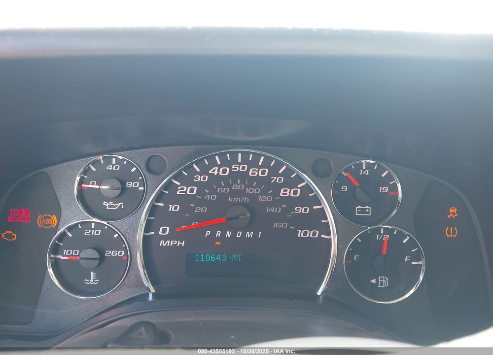 2012 CHEVROLET EXPRESS 3500 WORK VAN VIN: 1GCZGUBGXC1153438
