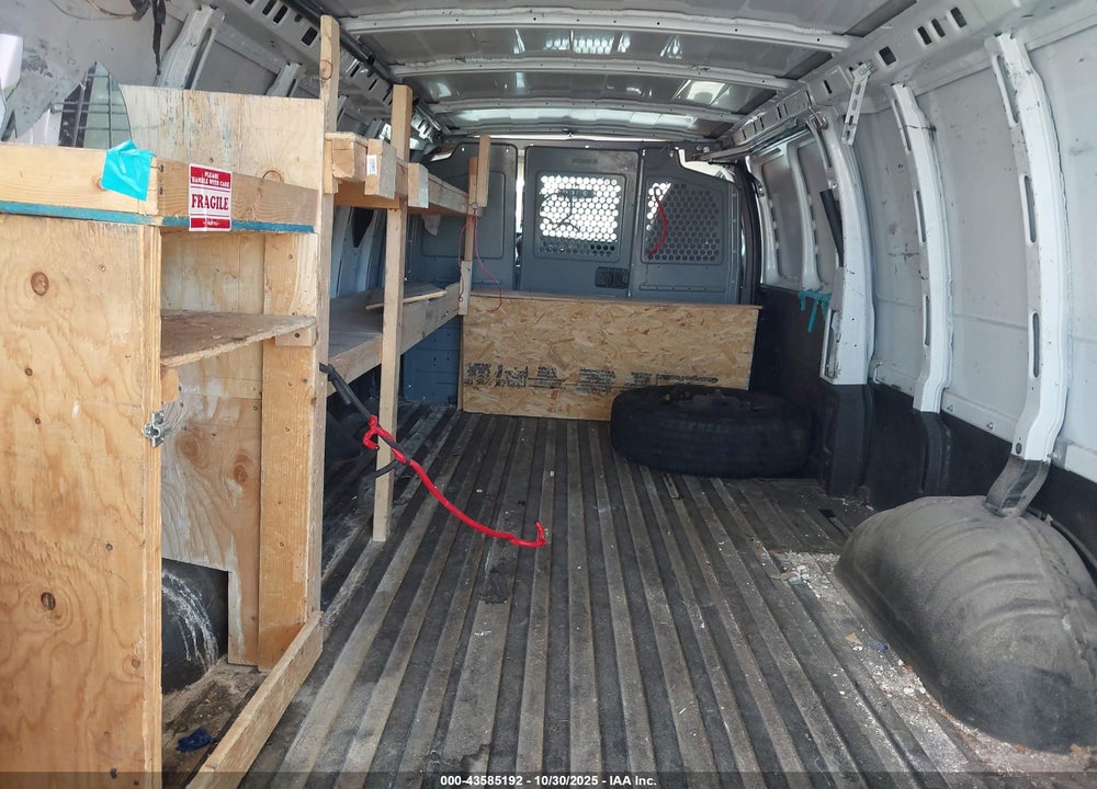 2012 CHEVROLET EXPRESS 3500 WORK VAN VIN: 1GCZGUBGXC1153438