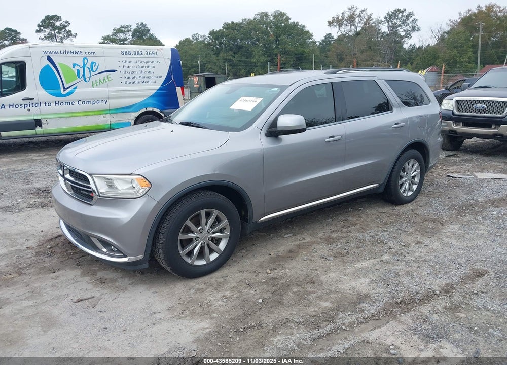 2017 DODGE DURANGO SXT RWD VIN: 1C4RDHAG3HC703298
