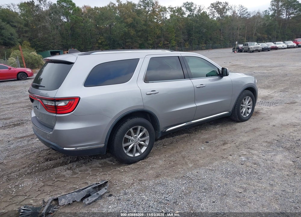 2017 DODGE DURANGO SXT RWD VIN: 1C4RDHAG3HC703298