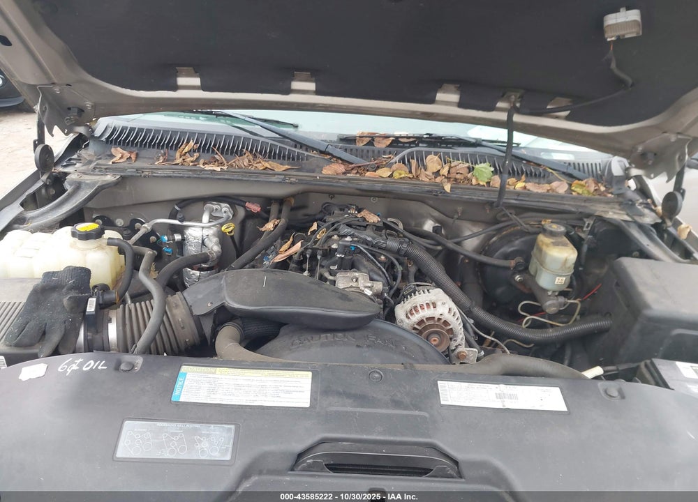 2000 CHEVROLET SILVERADO 1500 VIN: 1GCEK14V0YE284546