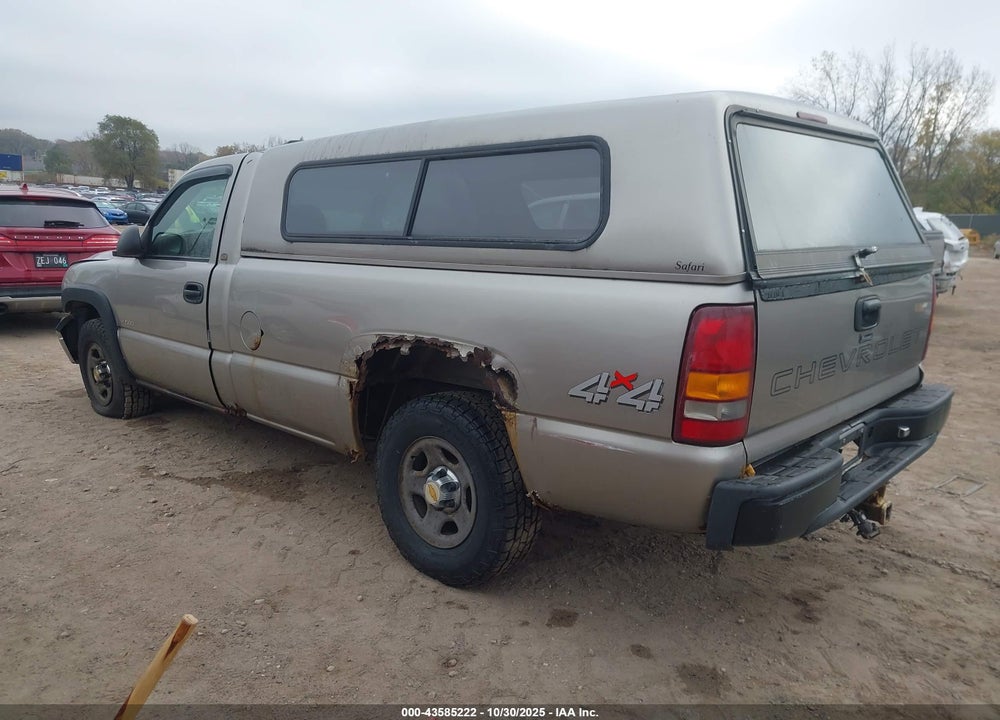 2000 CHEVROLET SILVERADO 1500 VIN: 1GCEK14V0YE284546