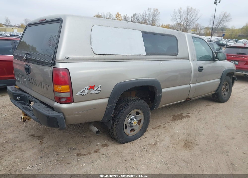 2000 CHEVROLET SILVERADO 1500 VIN: 1GCEK14V0YE284546