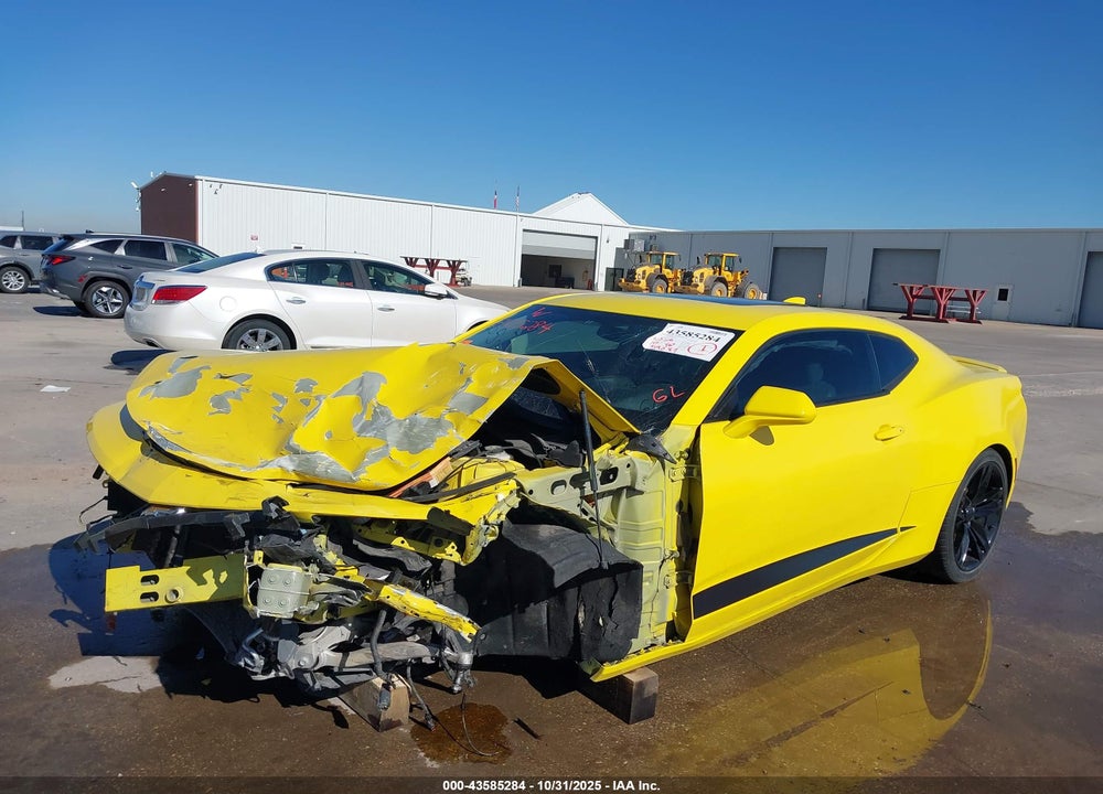 2018 CHEVROLET CAMARO 1LT VIN: 1G1FB1RS6J0124296