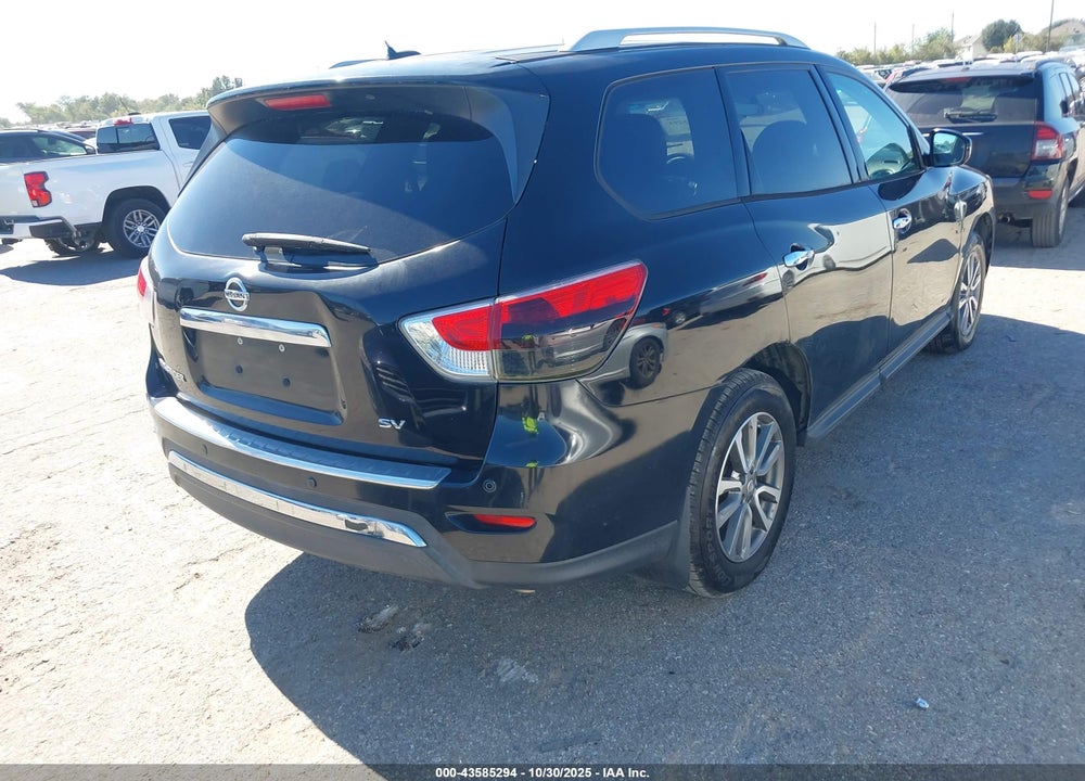 2013 NISSAN PATHFINDER SV VIN: 5N1AR2MN9DC639148