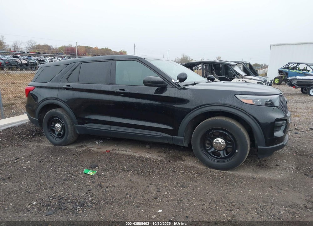 2021 FORD POLICE INTERCEPTOR UTILITY VIN: 1FM5K8AB0MGA64868