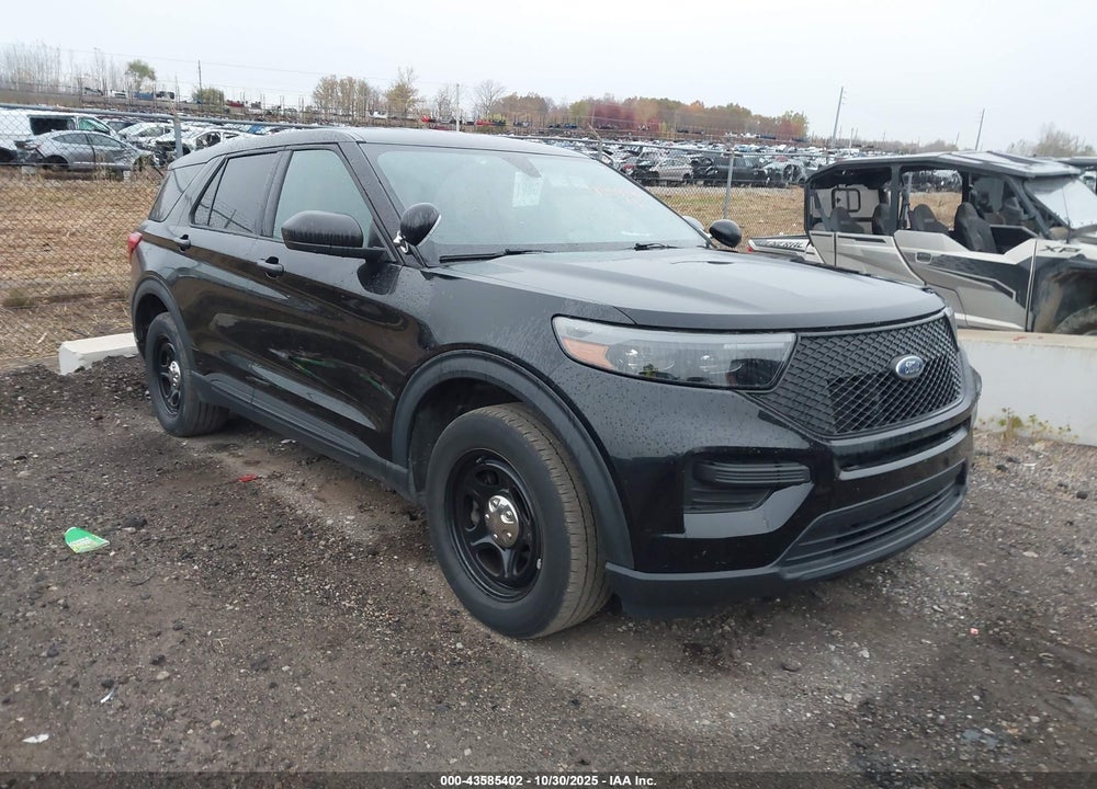 2021 FORD POLICE INTERCEPTOR UTILITY VIN: 1FM5K8AB0MGA64868