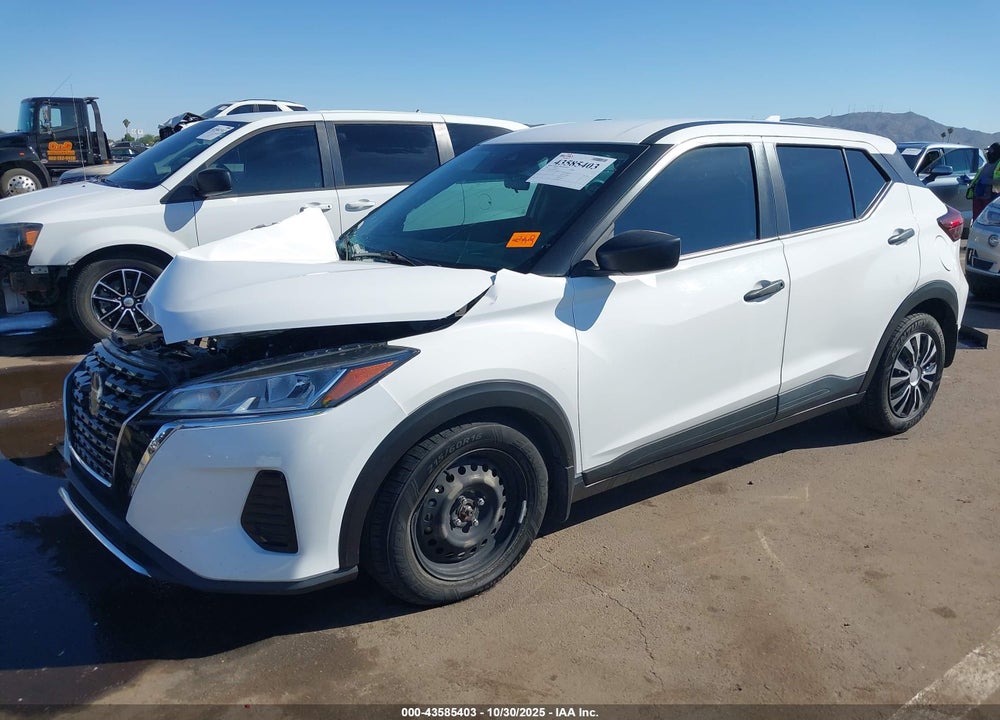 2021 NISSAN KICKS S XTRONIC CVT VIN: 3N1CP5BV4ML496740