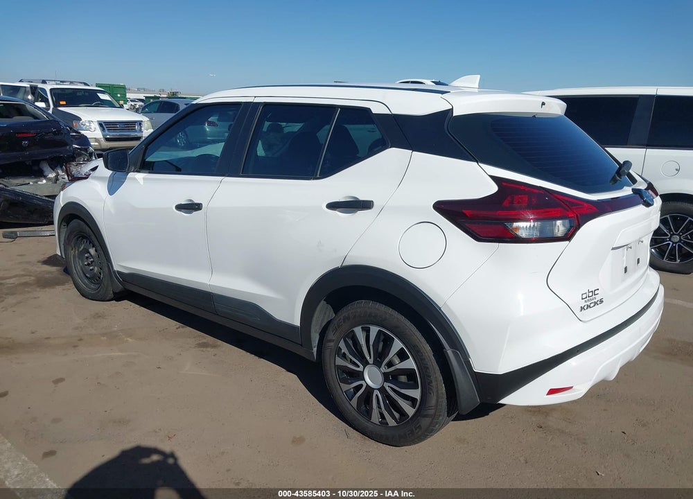 2021 NISSAN KICKS S XTRONIC CVT VIN: 3N1CP5BV4ML496740
