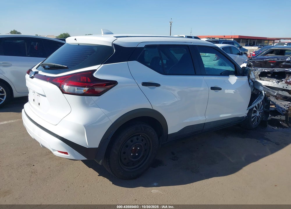 2021 NISSAN KICKS S XTRONIC CVT VIN: 3N1CP5BV4ML496740