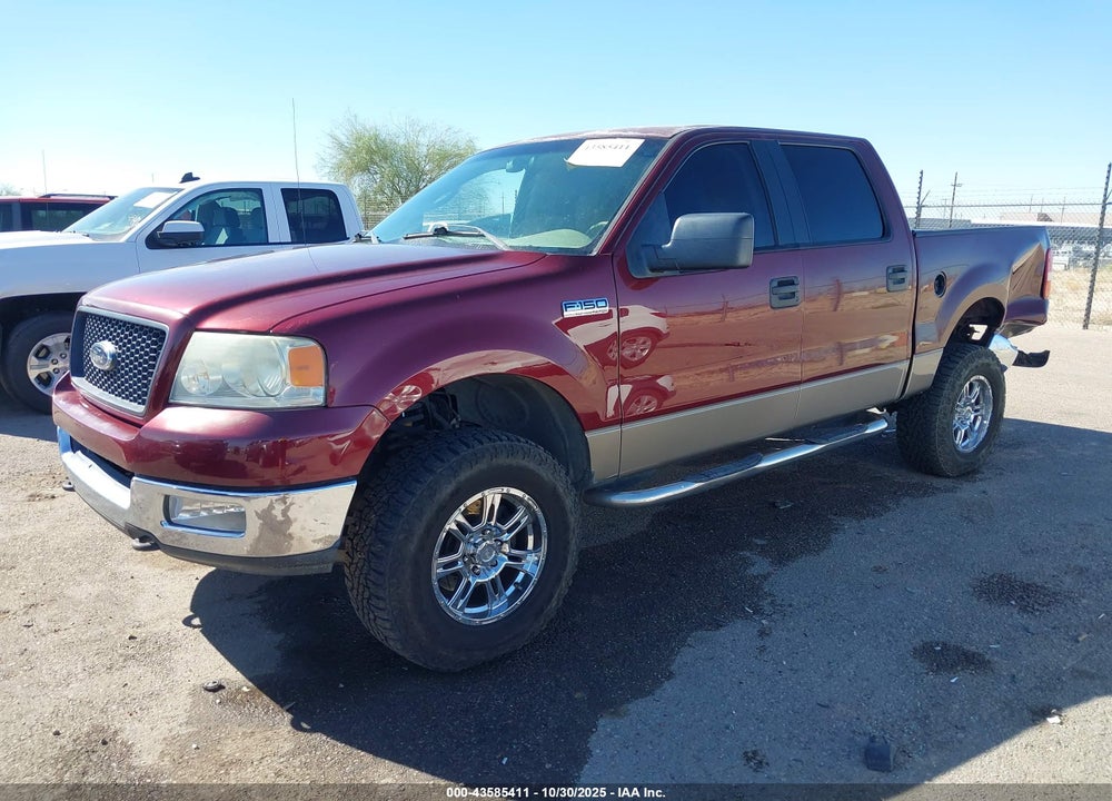 2005 FORD F-150 FX4/LARIAT/XLT VIN: 1FTPW14505FB48372