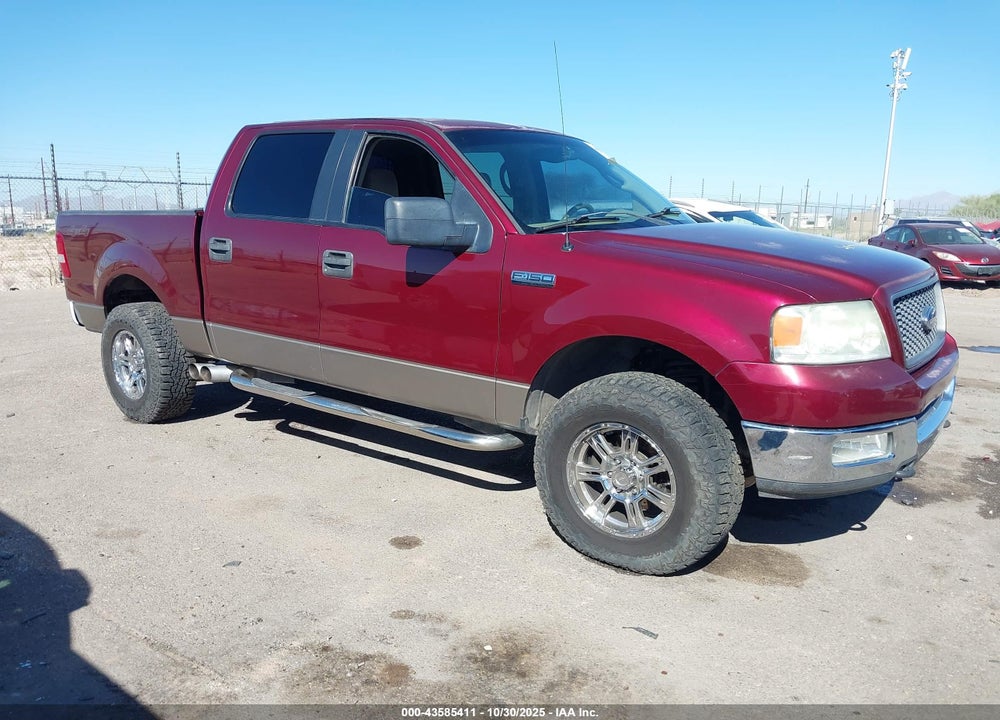 2005 FORD F-150 FX4/LARIAT/XLT VIN: 1FTPW14505FB48372