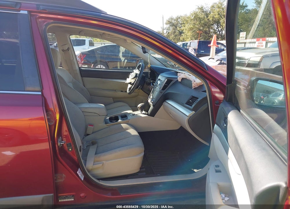 2011 SUBARU OUTBACK 2.5I PREMIUM VIN: 4S4BRBHC0B3348905