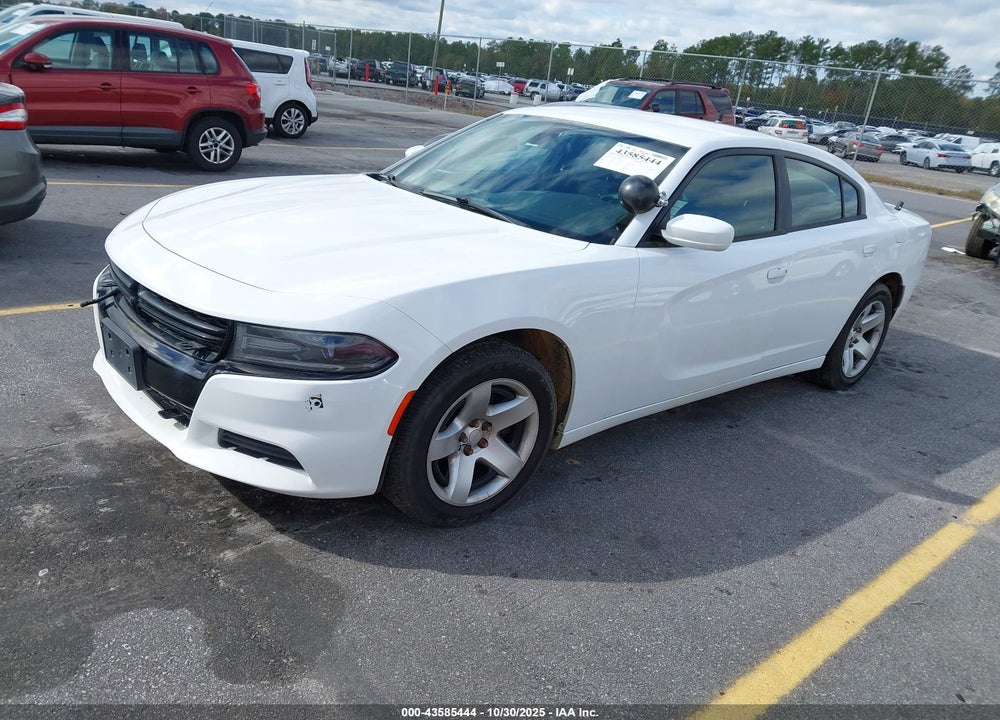 2016 DODGE CHARGER POLICE VIN: 2C3CDXAT2GH259571