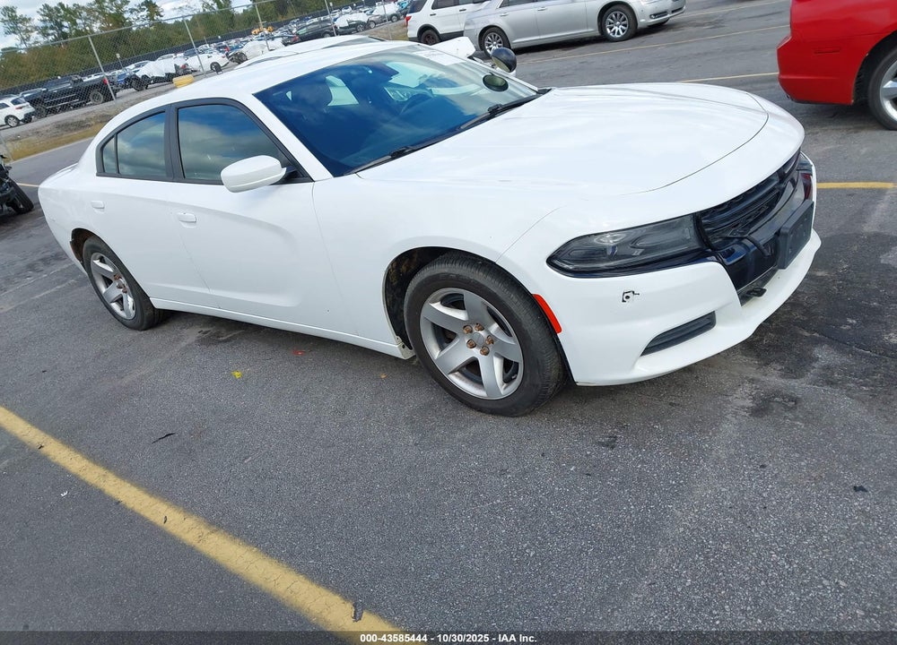 2016 DODGE CHARGER POLICE VIN: 2C3CDXAT2GH259571