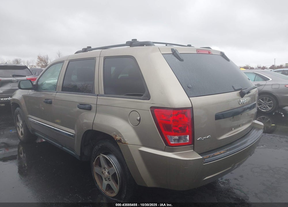 2005 JEEP GRAND CHEROKEE LAREDO VIN: 1J4GR48K05C648830