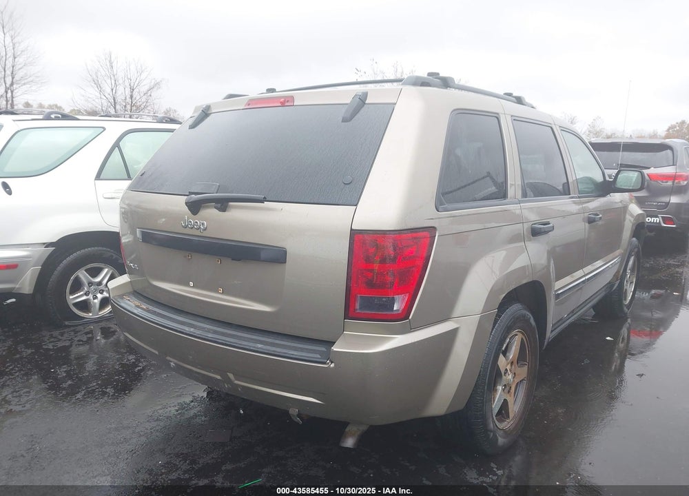 2005 JEEP GRAND CHEROKEE LAREDO VIN: 1J4GR48K05C648830