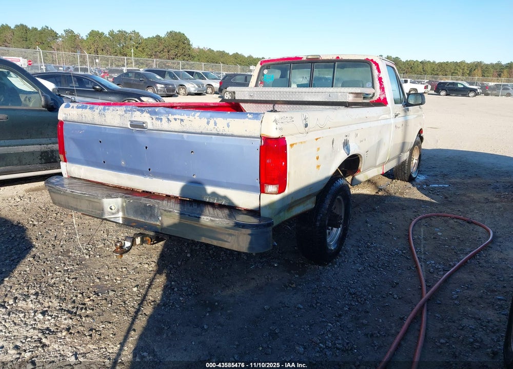 1993 FORD F250 VIN: 1FTHF25G1PNA18779