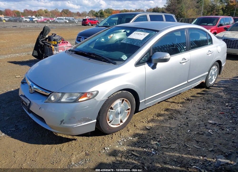 2007 HONDA CIVIC HYBRID VIN: JHMFA36287S008961
