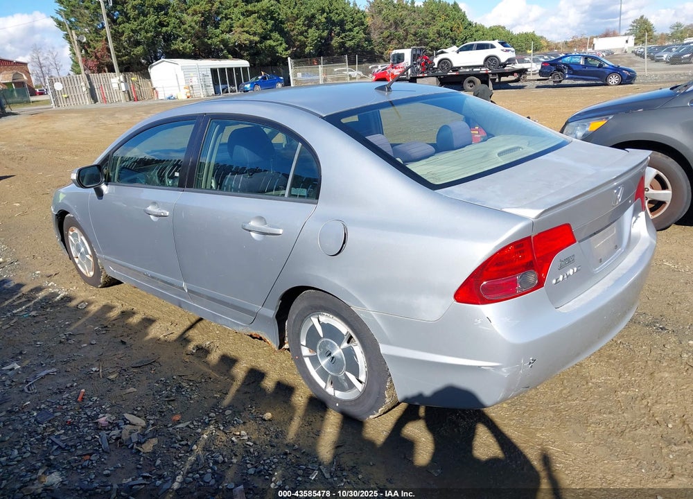 2007 HONDA CIVIC HYBRID VIN: JHMFA36287S008961