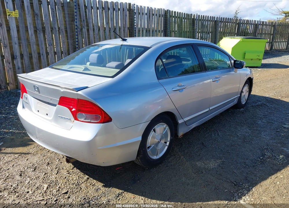 2007 HONDA CIVIC HYBRID VIN: JHMFA36287S008961