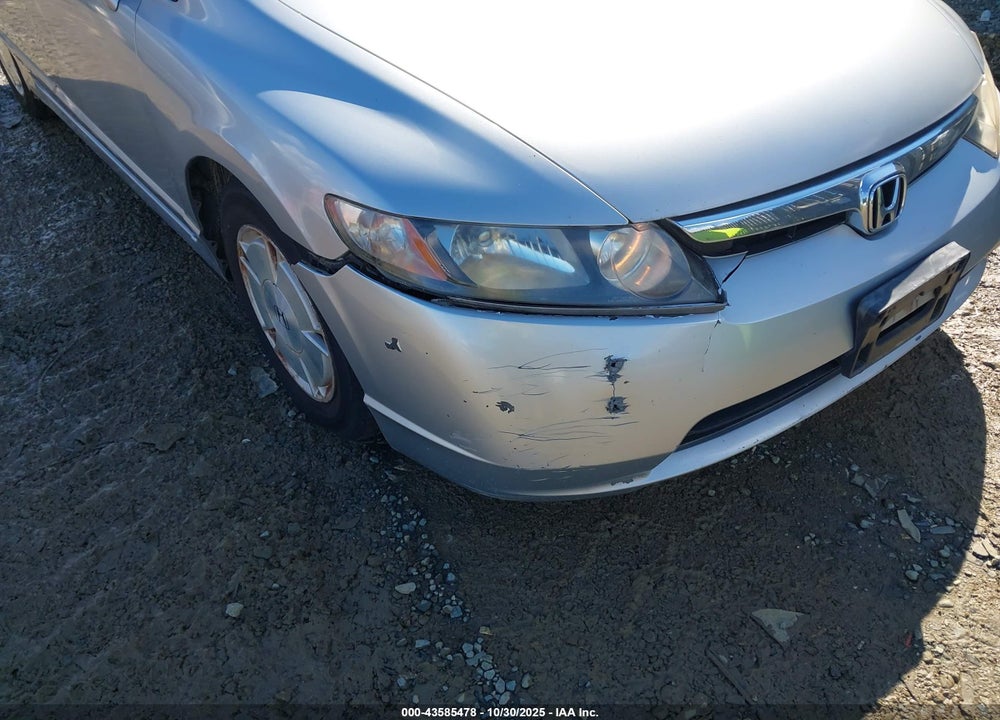 2007 HONDA CIVIC HYBRID VIN: JHMFA36287S008961