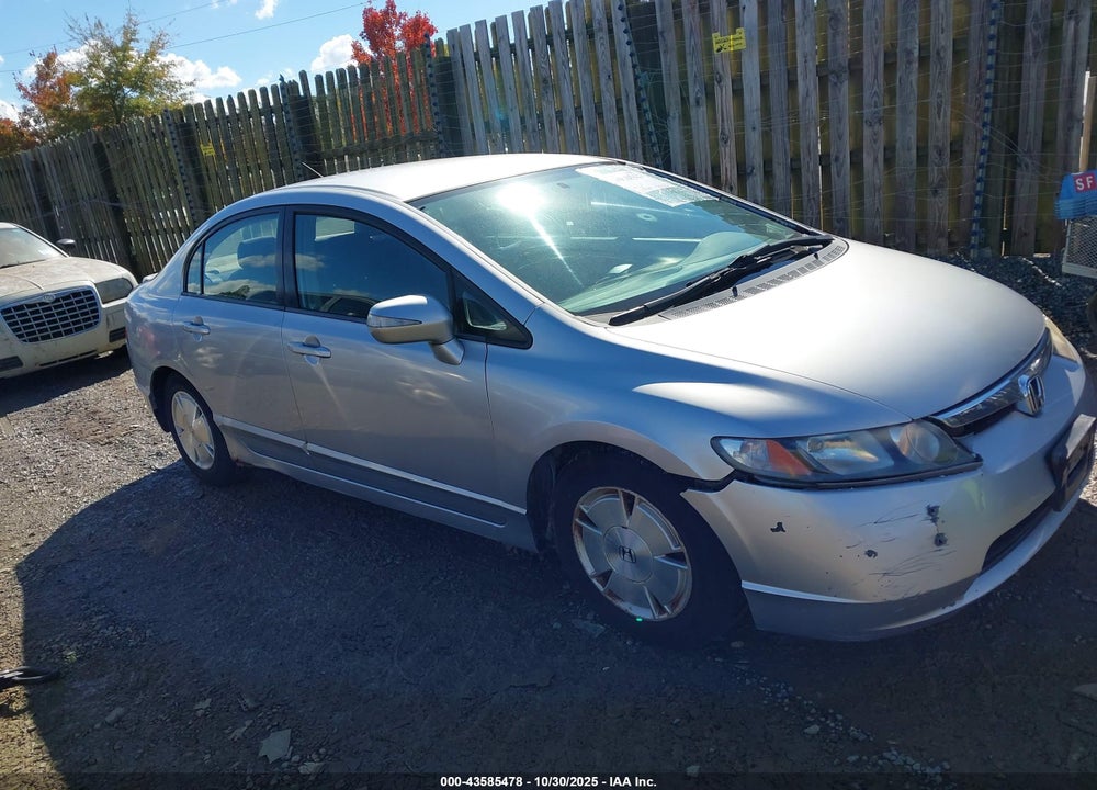 2007 HONDA CIVIC HYBRID VIN: JHMFA36287S008961
