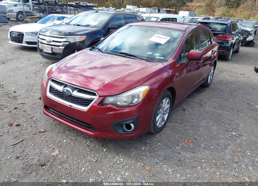 2013 SUBARU IMPREZA 2.0I PREMIUM VIN: JF1GPAB62DH848248