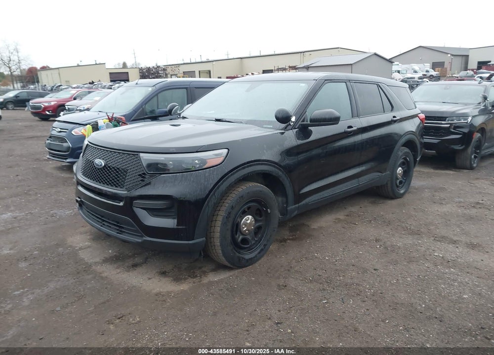 2021 FORD POLICE INTERCEPTOR UTILITY VIN: 1FM5K8AB9MGA64867