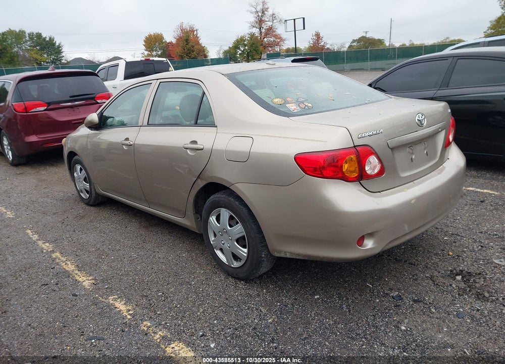 2009 TOYOTA COROLLA VIN: 2T1BU40E39C164460
