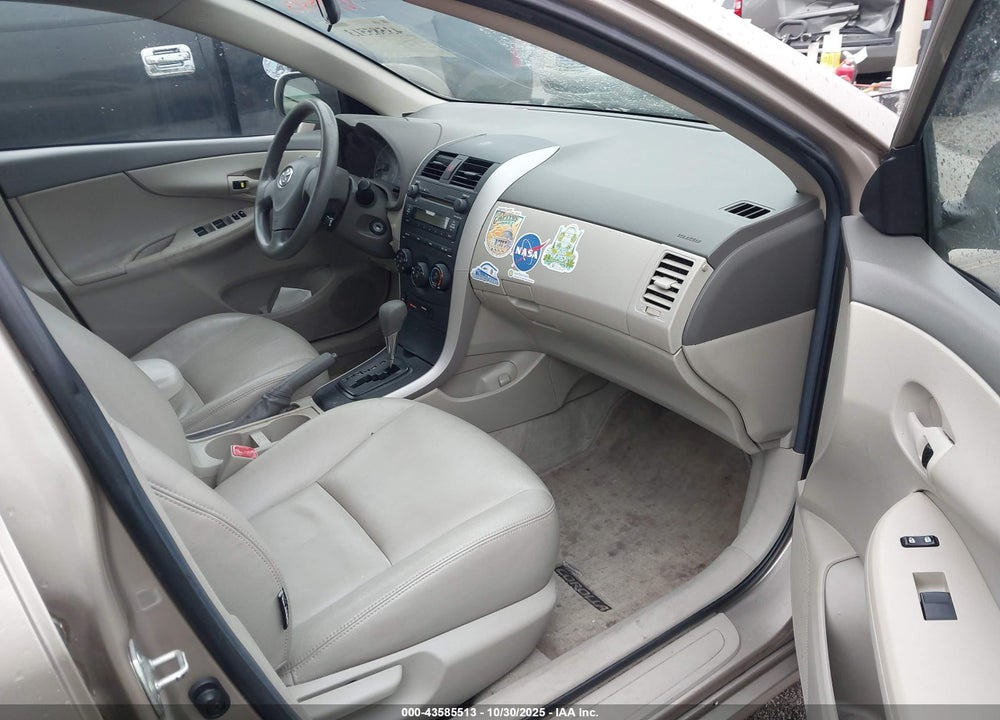 2009 TOYOTA COROLLA VIN: 2T1BU40E39C164460