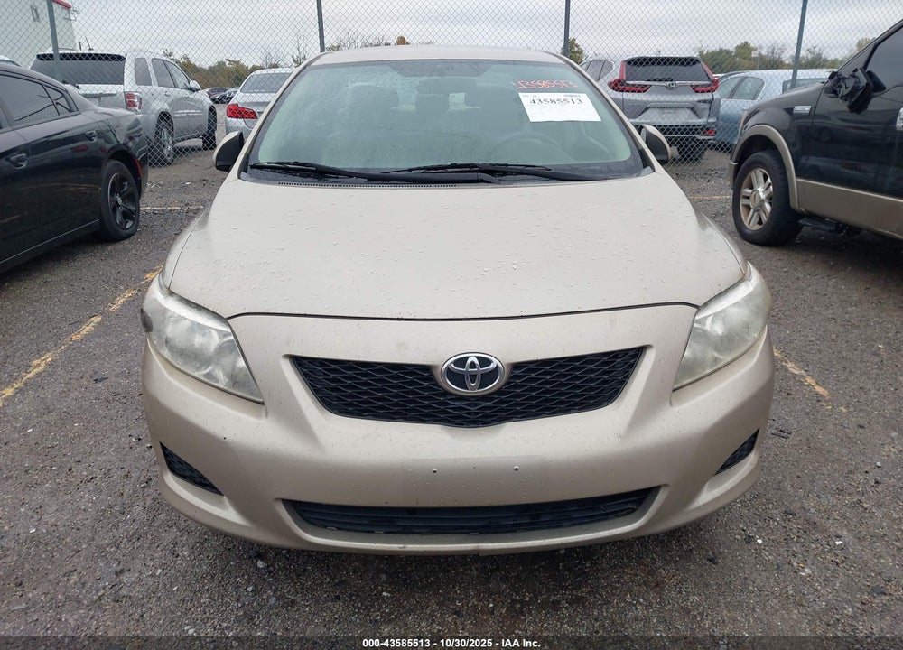 2009 TOYOTA COROLLA VIN: 2T1BU40E39C164460