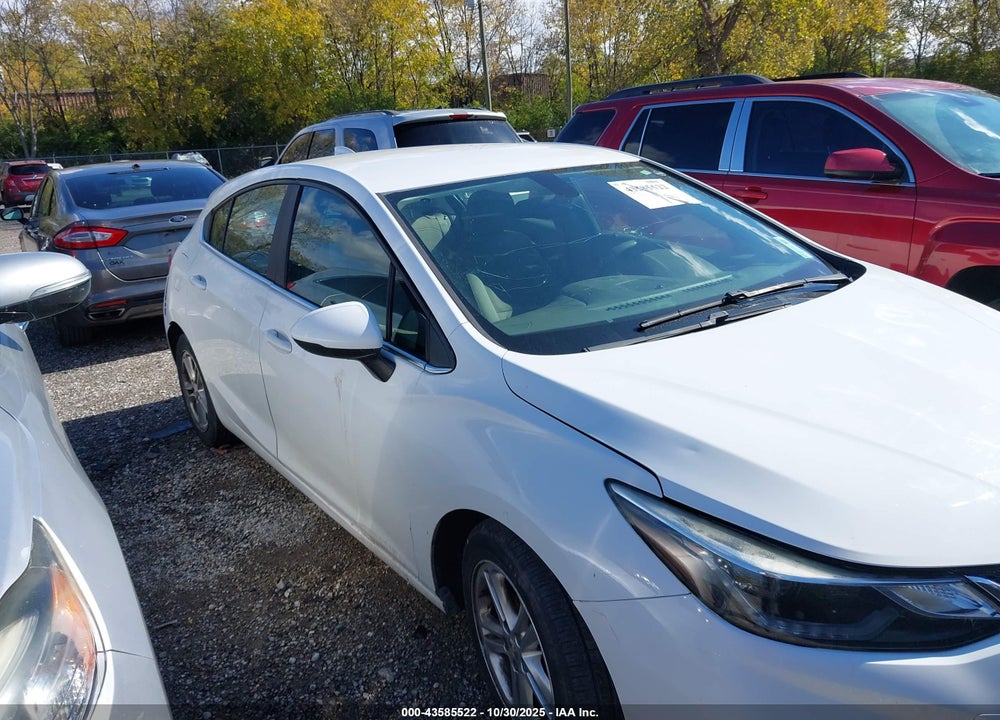 2017 CHEVROLET CRUZE LT AUTO VIN: 3G1BE6SM4HS570996