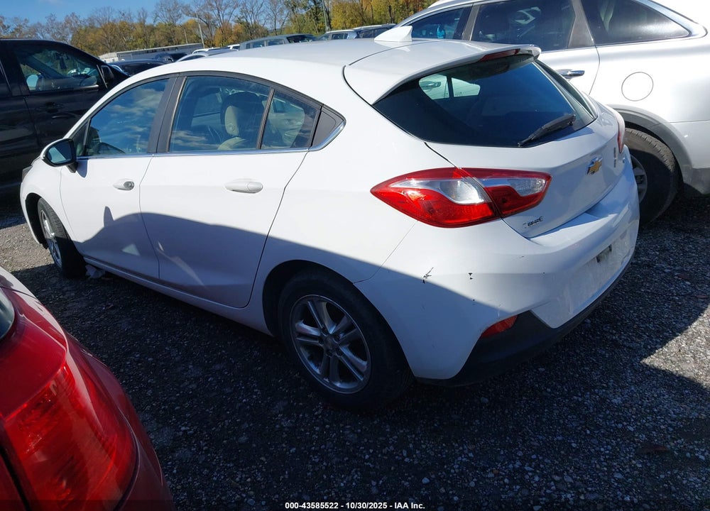 2017 CHEVROLET CRUZE LT AUTO VIN: 3G1BE6SM4HS570996