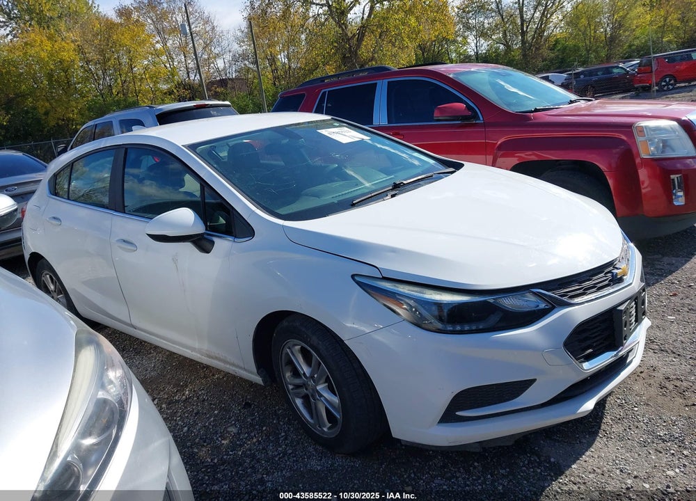 2017 CHEVROLET CRUZE LT AUTO VIN: 3G1BE6SM4HS570996
