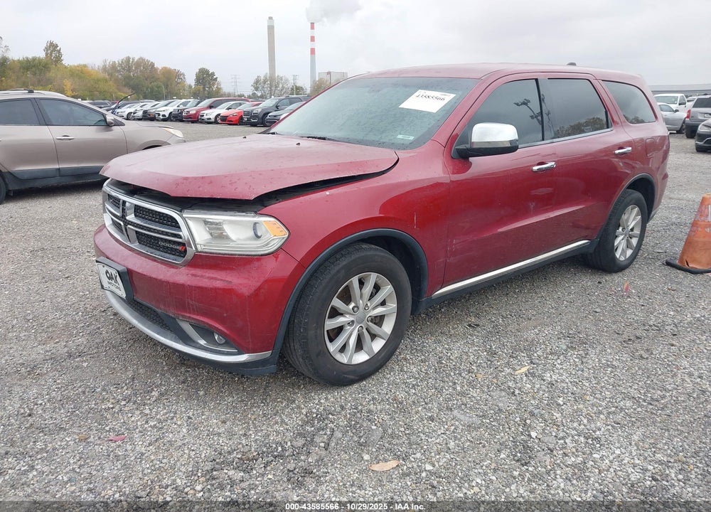 2014 DODGE DURANGO SXT VIN: 1C4RDHAG5EC300385