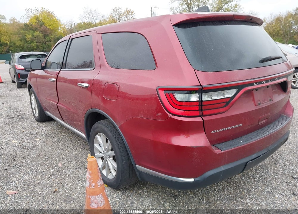 2014 DODGE DURANGO SXT VIN: 1C4RDHAG5EC300385